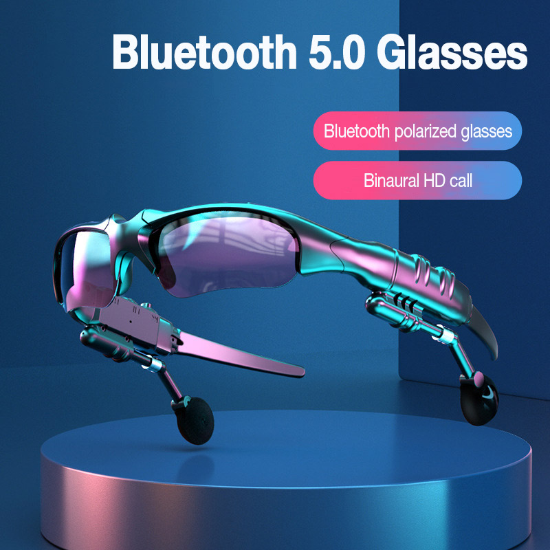 5.0 Stereo Earphones Wireless  - огляд і ціна Outdoor Sport Glasses