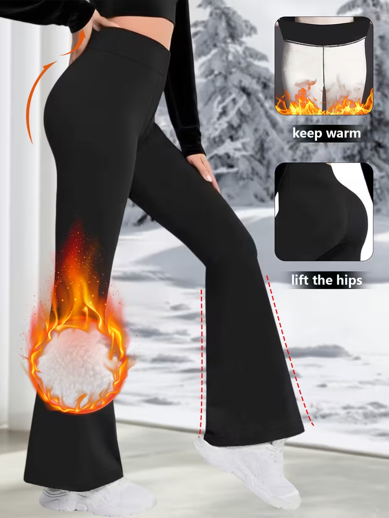 Winter Flared Pants High Waist - огляд і ціна Outdoor Sport Outfit