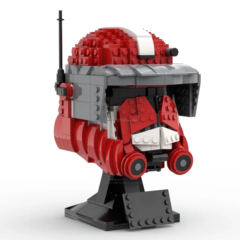Moc 754pcs Star Battle Command - огляд і ціна Equestrian Helmet