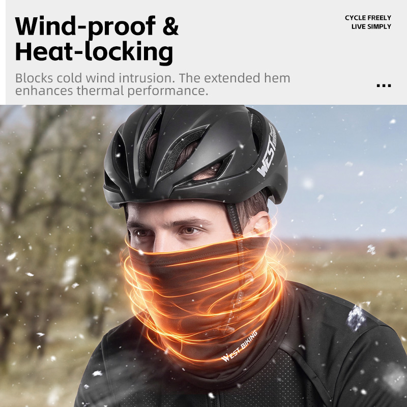 WEST BIKING Winter Neck Gaiter - огляд і ціна Outdoor Sport Using A Bike