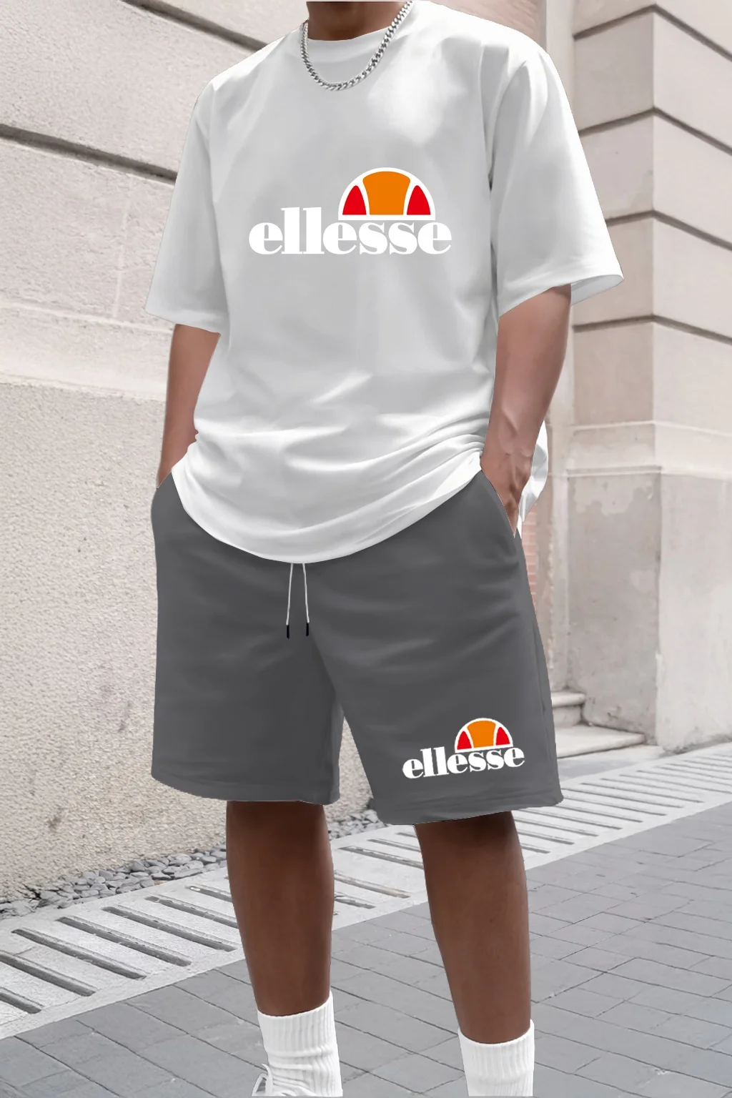 2026 Summer New Men Casual Cre - огляд і ціна Outdoor Sport Outfit