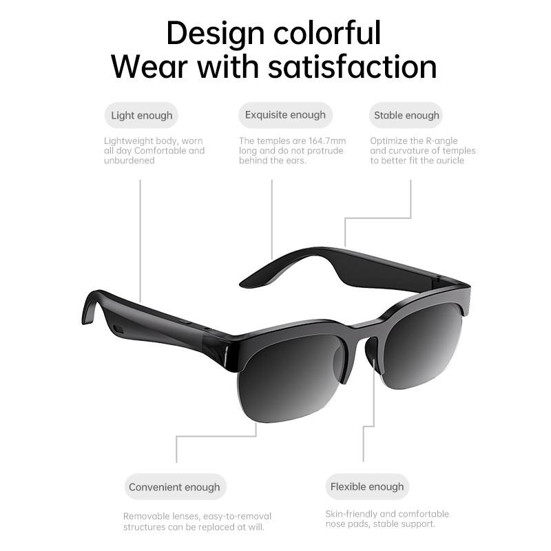 Bluetooth Open Ear Smart Glass - огляд і ціна Outdoor Sport Glasses