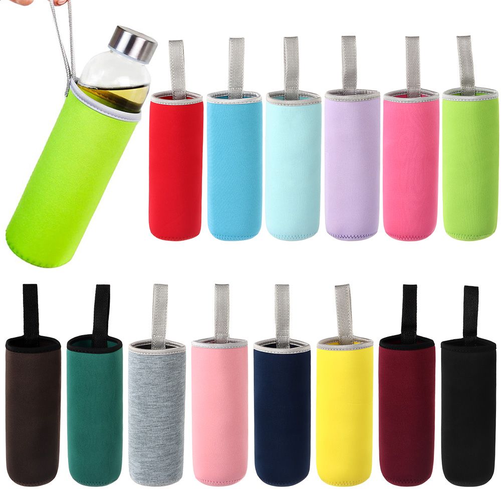 Multicolor Neoprene Water Bott - огляд і ціна Outdoor Sport Glass Water Bottle