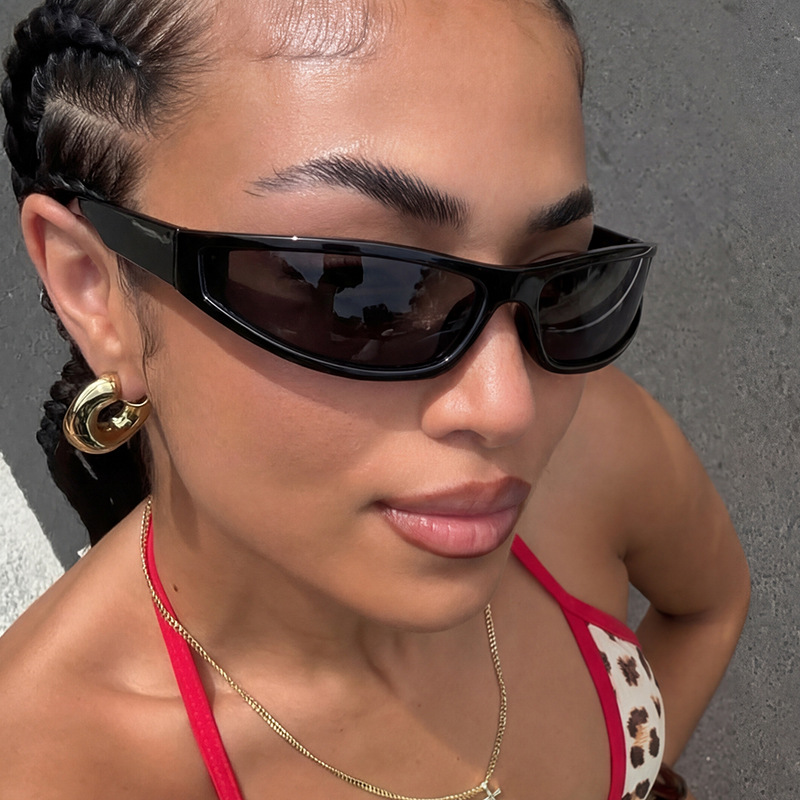 Futuristic Y2K Style Cycling S - огляд і ціна Outdoor Sport Glasses
