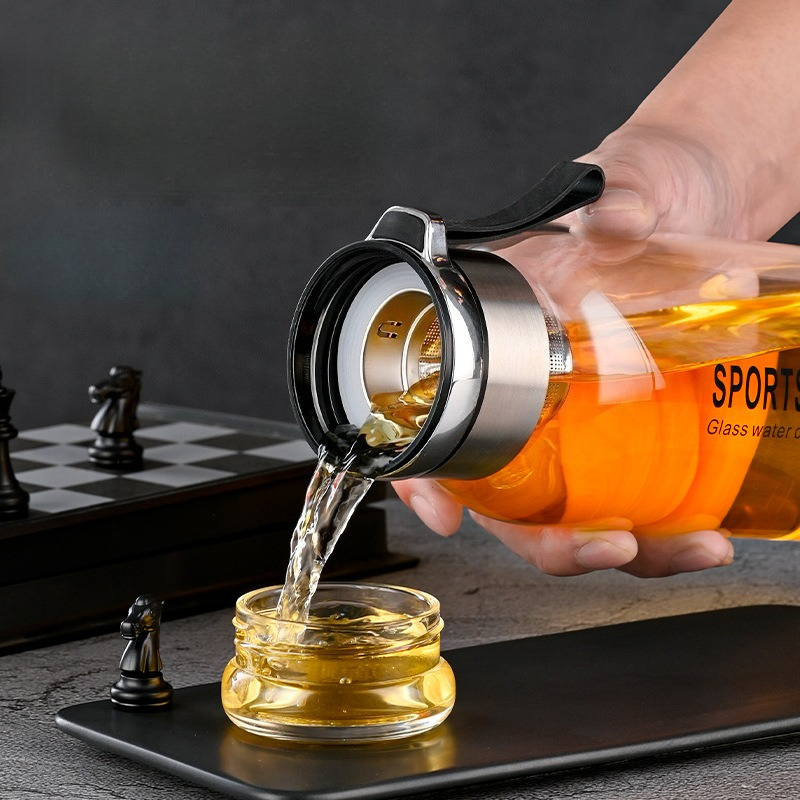 1.0/1.2 L Glass Water Bottle w - огляд і ціна Outdoor Sport Glass Water Bottle