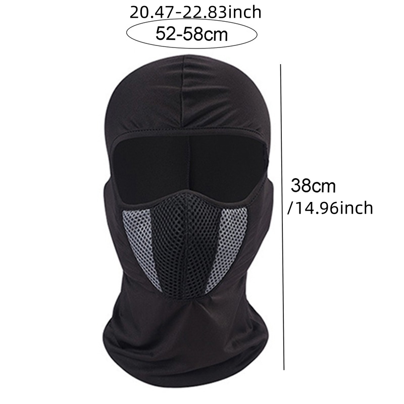 Tactical Full Face Balaclava M - огляд і ціна Outdoor Sport Using A Bike